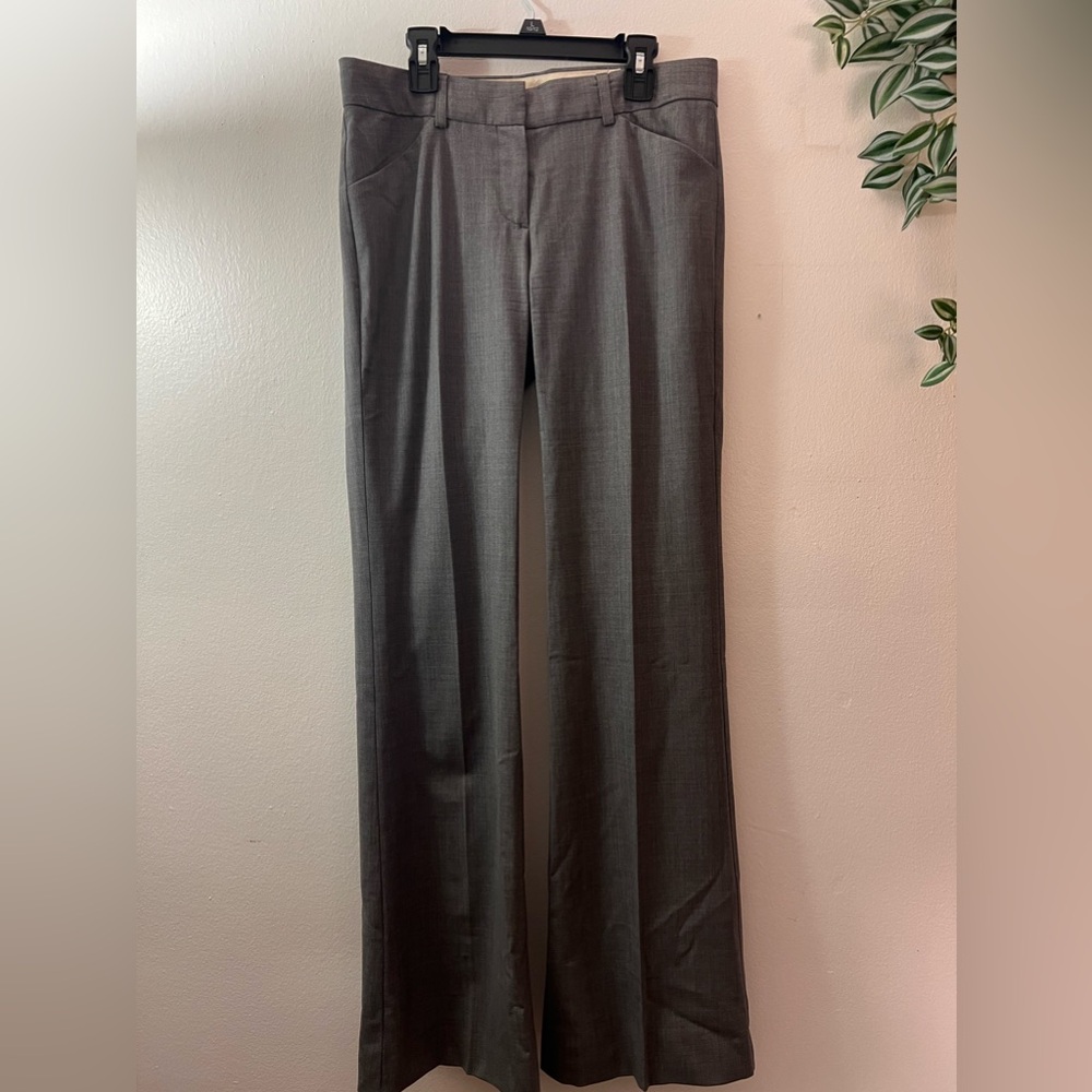 Theory Grey Flared pants